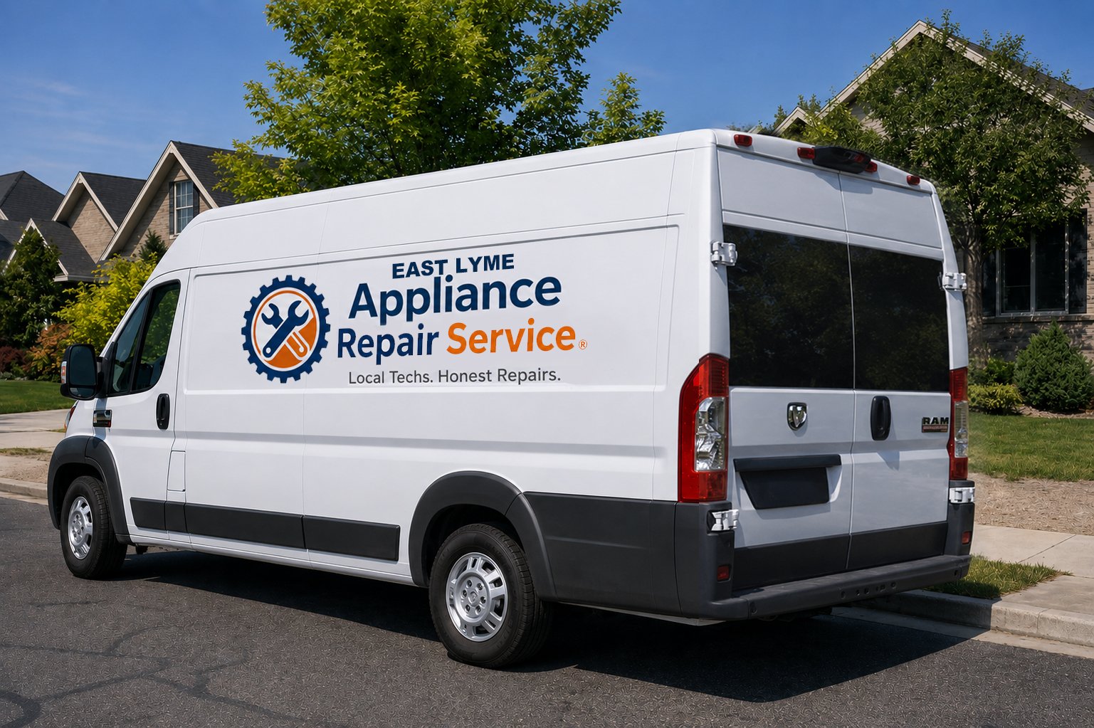 East Lyme Appliance Repair Service van